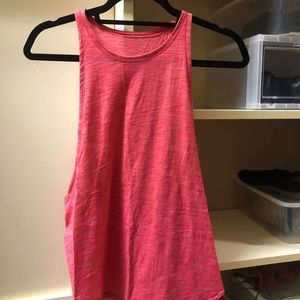 Lululemon Red Razorback Tank